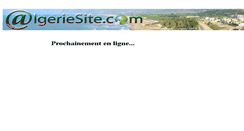 Desktop Screenshot of algeriesite.com